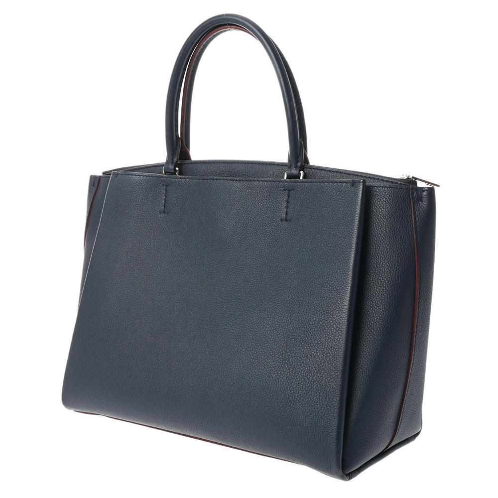 Louis Vuitton Leather Rouge Taurillon Blue Marine Lockme Handbag Blue